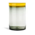 POLSPOTTEN large transparent jars (set of 3) - Orange