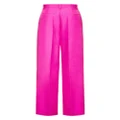 Valentino Garavani Crepe Couture wide-leg trousers - Pink