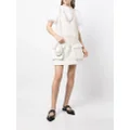 Simone Rocha A-line mini skirt - White