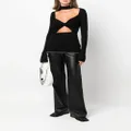 3.1 Phillip Lim cut-out knitted top - Black