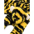 Kenzo faux-fur tiger scarf - Yellow