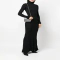 Balenciaga Godet high neck maxi dress - Black