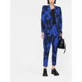 Alexander McQueen high-waisted tailored trousers - Blue