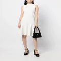 Paule Ka Milano pleated-skirt midi dress - White