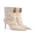 Giuseppe Zanotti Yunah suede 85mm ankle boots - Neutrals