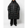 Rick Owens oversize padded coat - Black