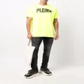 Philipp Plein logo-print short-sleeved T-shirt - Yellow