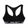Philipp Plein logo-underwear bra - Black