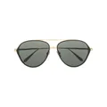 Linda Farrow Noa oversized sunglasses - Gold