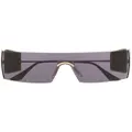 Retrosuperfuture Pianeta rectangle-frame sunglasses - Black