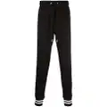 Moncler logo-patch tapered track pants - Black