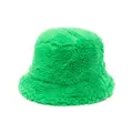 STAND STUDIO Wera faux-fur bucket hat - Green