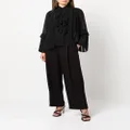 Vince tailored wide-leg trousers - Black