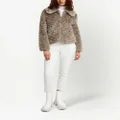 Unreal Fur Mystique faux-fur cropped jacket - Neutrals