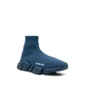 Balenciaga Speed 2.0 knitted sneakers - Blue