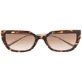 Chopard Eyewear cat-eye frame sunglasses - Brown