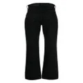 rag & bone high-rise bootcut jeans - Black
