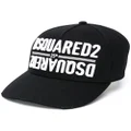 Dsquared2 logo embroidered cap - Black