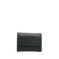 Calvin Klein logo-plaque tri-fold wallet - Black