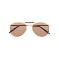 Matsuda round-frame sunglasses - Gold