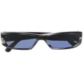 TOM FORD Eyewear tinted rectangle sunglasses - Grey