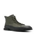 Camper Pix leather ankle boots - Green