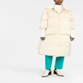 Jil Sander padded contrast coat - Neutrals