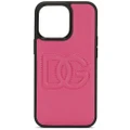 Dolce & Gabbana DG-logo iPhone 12 Pro case - Pink