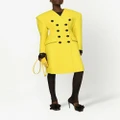 Dolce & Gabbana double-breasted coat - Yellow