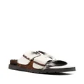 Dsquared2 side buckle-detail sandals - White