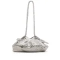 Kara Ufo chainmail shoulder bag - Silver
