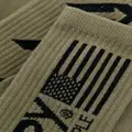 Autry logo-print knit socks - Green