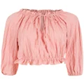 Clube Bossa Pisan cotton blouse - Pink