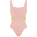 Clube Bossa Eva rope-detail swimsuit - Pink
