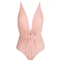 Clube Bossa gathered detailing swimsuit - Neutrals