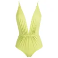 Clube Bossa gathered detailing swimsuit - Green