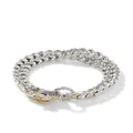 John Hardy Legends Naga 7mm sapphire double wrap bracelet - Silver