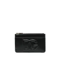 Dolce & Gabbana DG logo zip purse - Black