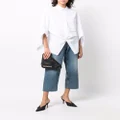 Balenciaga Swing Twisted cotton shirt - White