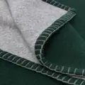 Lisa Yang stitched-edge cashmere blanket - Green