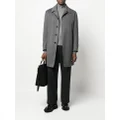 Corneliani two-pocket single-breasted coat - Grey