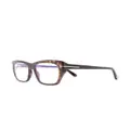 TOM FORD Eyewear FT5846B square-frame glasses - Brown