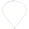 Delfina Delettrez 18kt white and yellow gold Two in One necklace