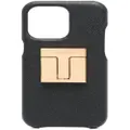 TOM FORD logo-plaque iPhone 8 Pro case - Black