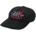 Opening Ceremony logo-embroidered cap - Black
