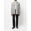 Jil Sander long-sleeve wool shirt jacket - Grey