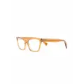 Lanvin transparent square-frame glasses - Neutrals