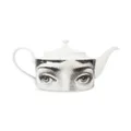 Fornasetti face print tea pot - Black
