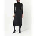 Balenciaga fully-pleated midi skirt - Black