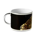 Dolce & Gabbana leopard-print porcelain mug - Black